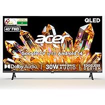 Google TV 40インチ 40インチ スマートテレビ | フレームレスデザイン | HDR10